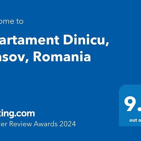 Apartament Dinicu, Brasov, Romania Экстерьер фото